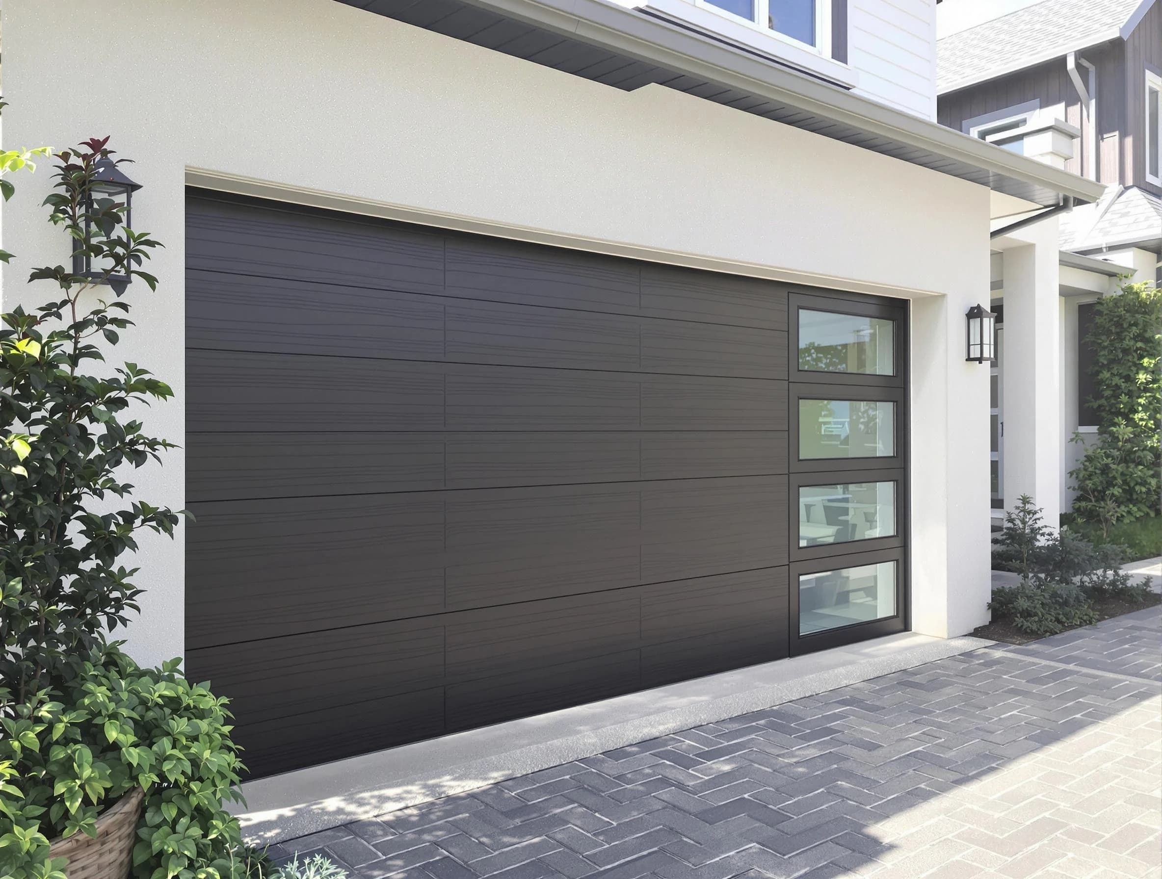 Custom garage door installation by Warrior Garage Door Repair in Warrior