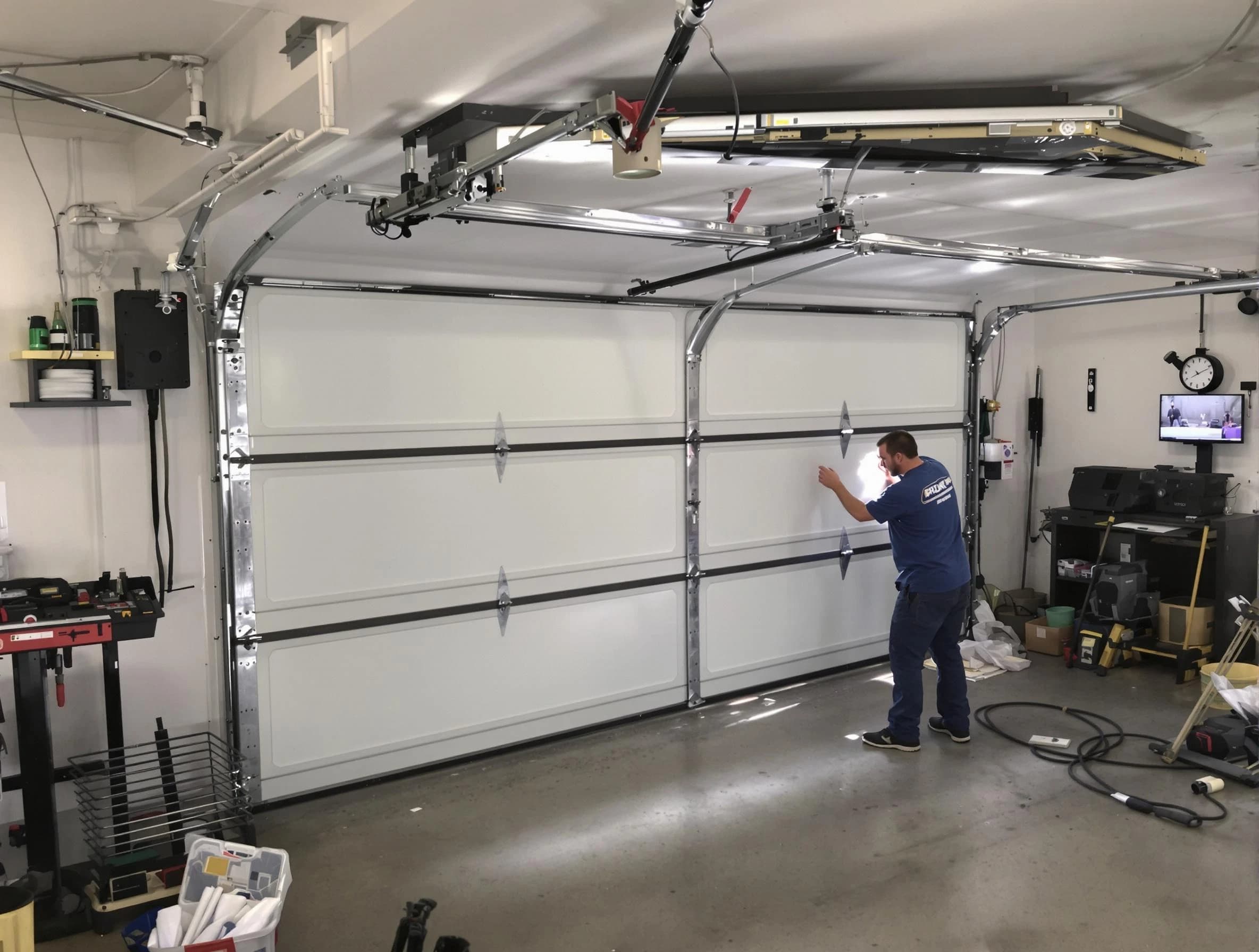 Professional garage door repair service by Warrior Garage Door Repair in Warrior