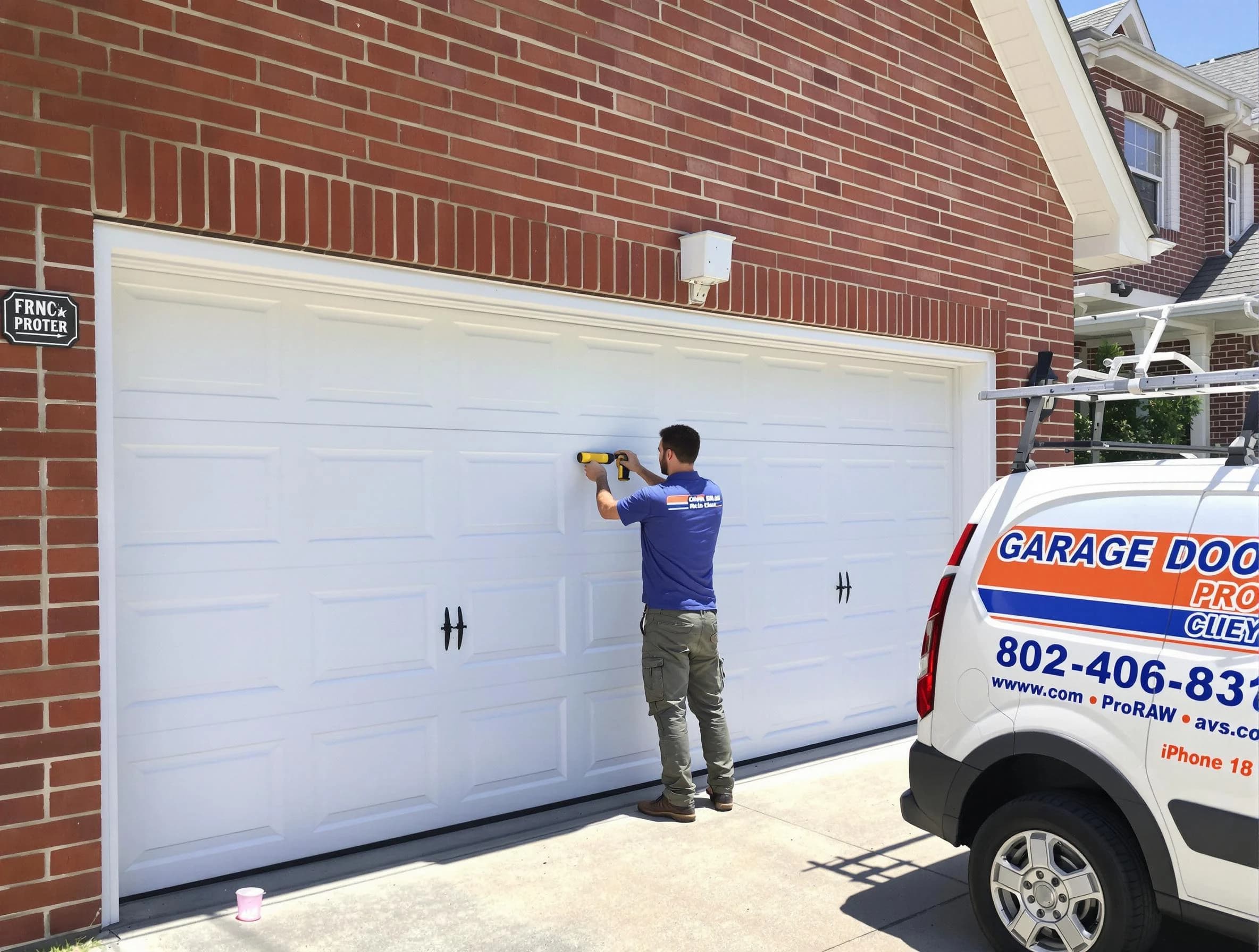 Local garage door repair service by Warrior Garage Door Repair in Warrior