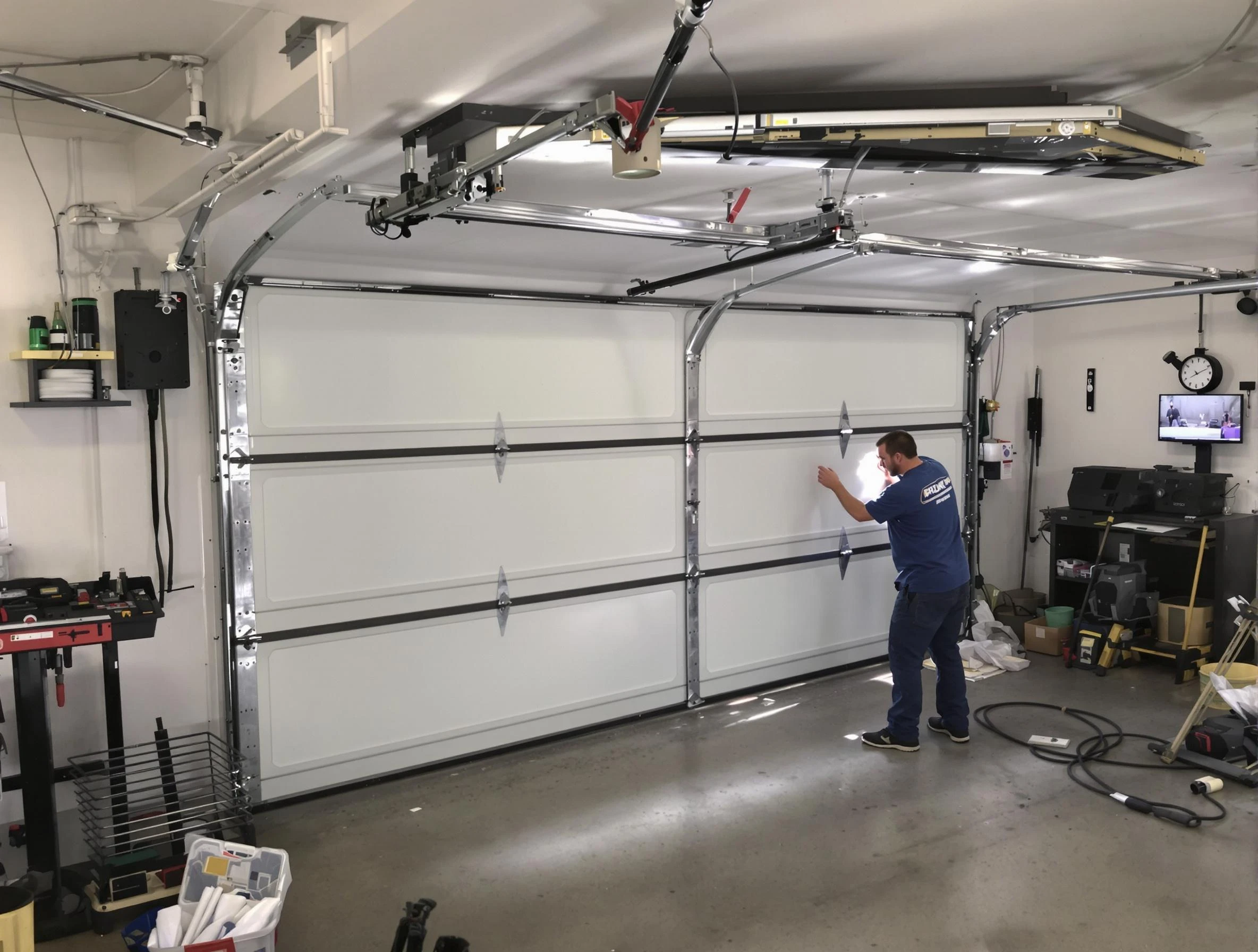 Professional garage door repair service by Warrior Garage Door Repair in Warrior
