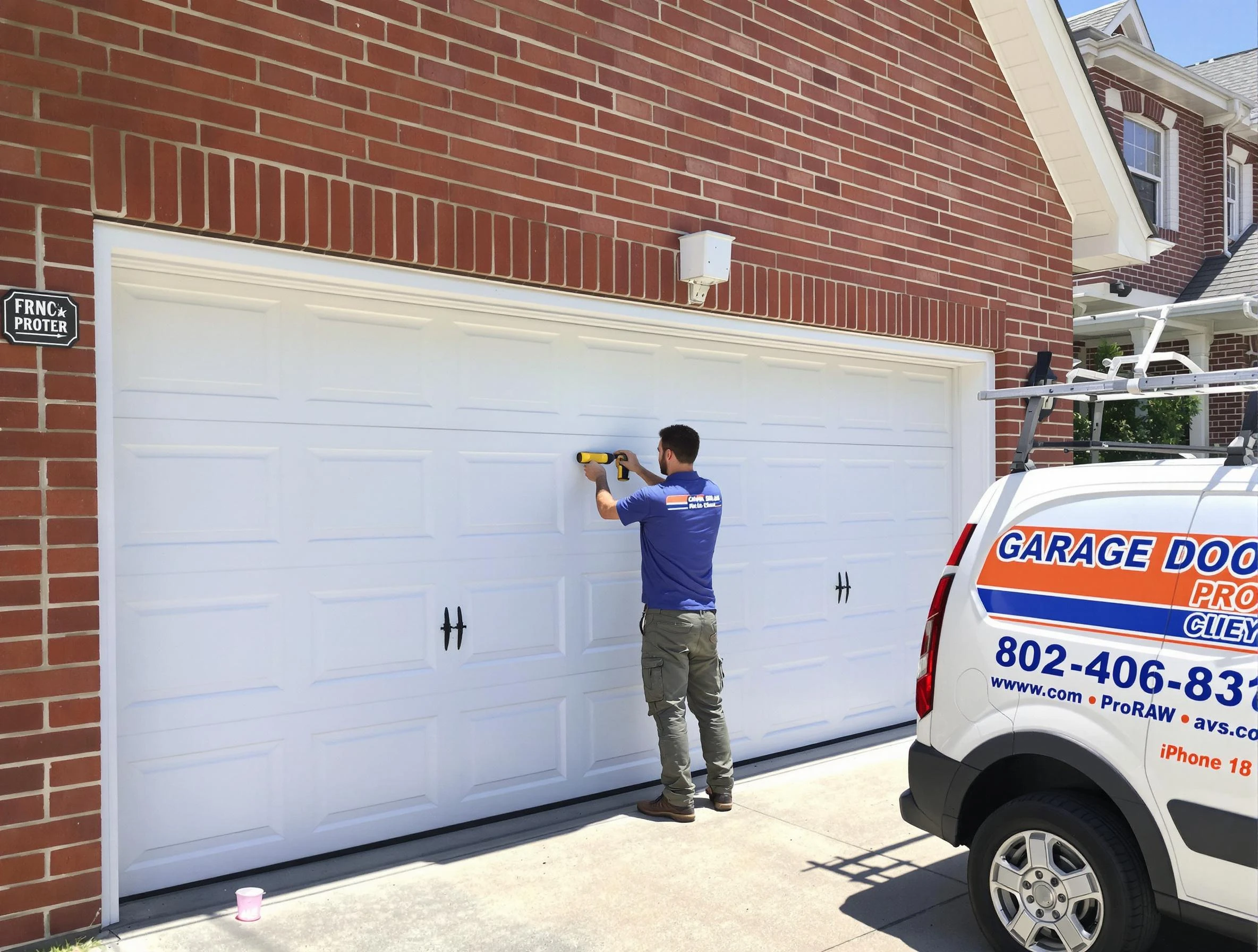 Local garage door repair service by Warrior Garage Door Repair in Warrior